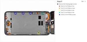 iFixit - color-coded-system